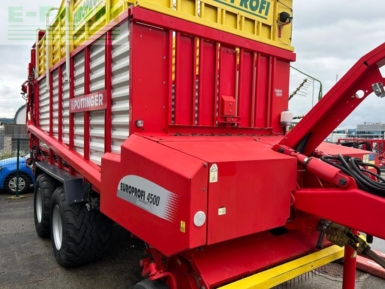 Pöttinger Ladewagen Europrofi 4500D - Lauksaimniecības piekabe-pašizgāzējs: foto 3 Pöttinger Ladewagen Europrofi 4500D - Lauksaimniecības piekabe-pašizgāzējs: foto 3