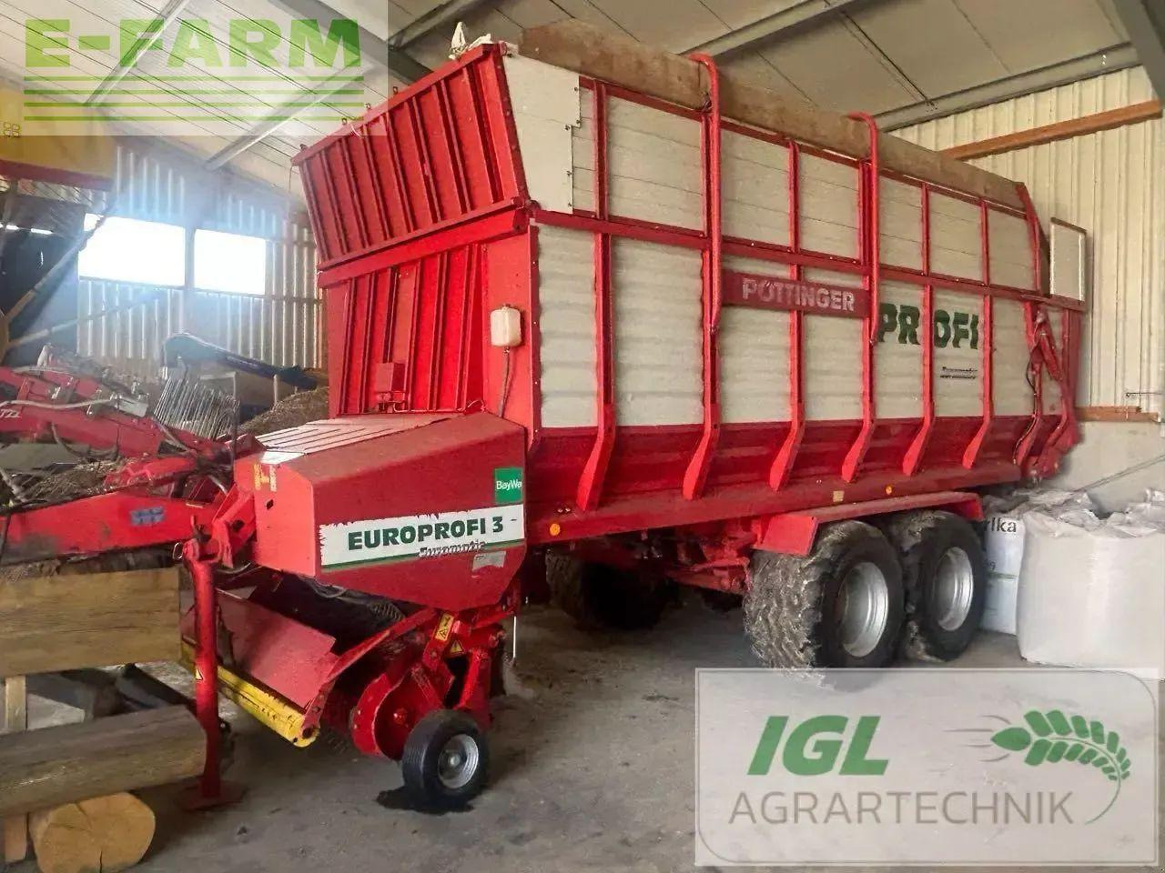 Pöttinger europrofi 3 - Savācējpiekabe: foto 4 Pöttinger europrofi 3 - Savācējpiekabe: foto 4