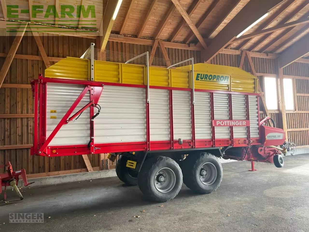 Pöttinger europrofi 5000 - Savācējpiekabe: foto 3 Pöttinger europrofi 5000 - Savācējpiekabe: foto 3