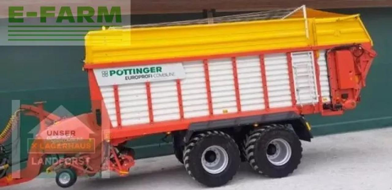 Pöttinger europrofi 5010 combiline - Savācējpiekabe: foto 1 Pöttinger europrofi 5010 combiline - Savācējpiekabe: foto 1