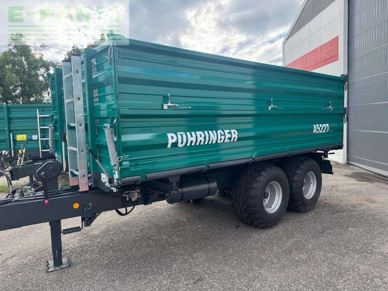 Lauksaimniecības piekabe Pühringer 4522t 13to.: foto 10