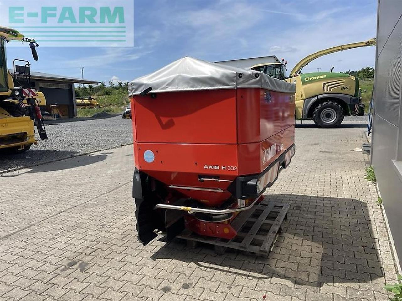 Rauch axis h 30.2./40.2 emc - Minerālmēslu izkliedētājs: foto 4 Rauch axis h 30.2./40.2 emc - Minerālmēslu izkliedētājs: foto 4