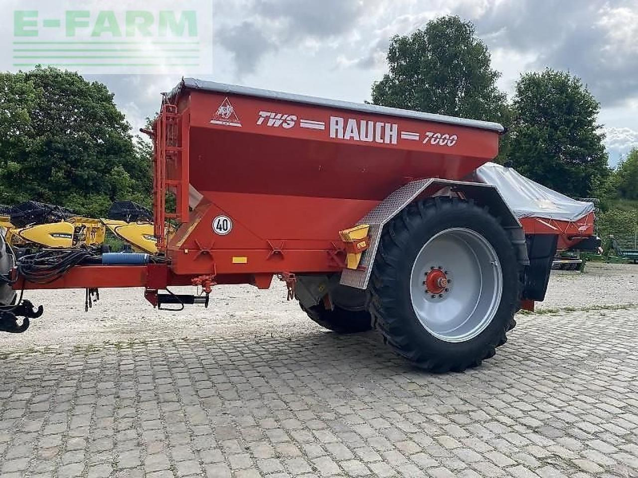 Rauch tws 7000 - Minerālmēslu izkliedētājs: foto 1 Rauch tws 7000 - Minerālmēslu izkliedētājs: foto 1