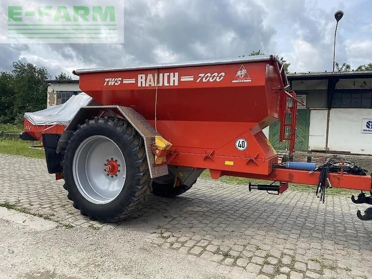 Rauch tws 7000 - Minerālmēslu izkliedētājs: foto 2 Rauch tws 7000 - Minerālmēslu izkliedētājs: foto 2