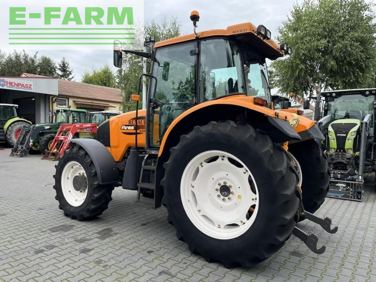 Traktors Renault ares 626 rz: foto 8