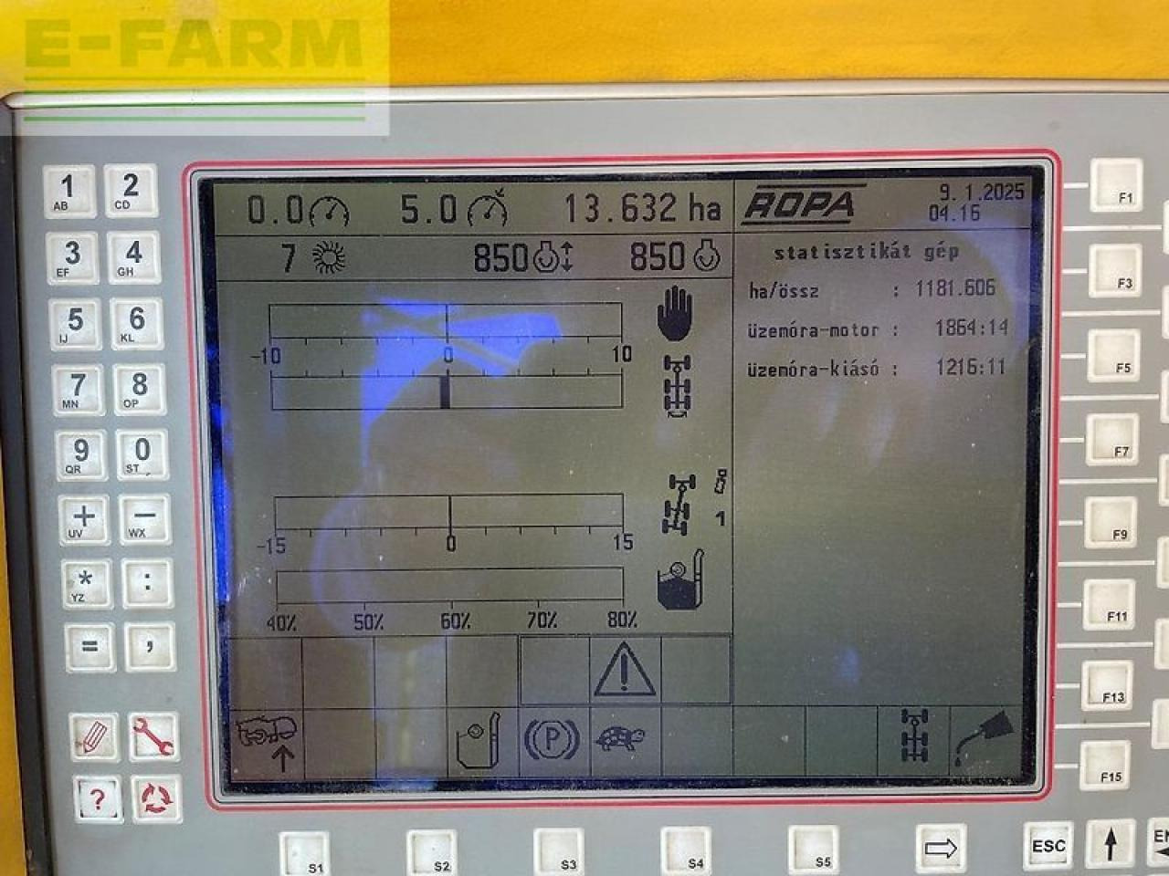 Biešu kombains Ropa euro tiger: foto 31