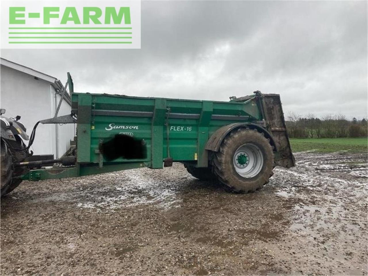 Samson flex16 - Minerālmēslu izkliedētājs: foto 1 Samson flex16 - Minerālmēslu izkliedētājs: foto 1