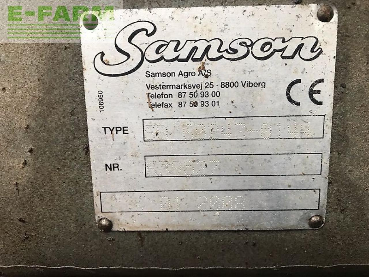 Mēslošanas tehnika Samson pg 20: foto 7