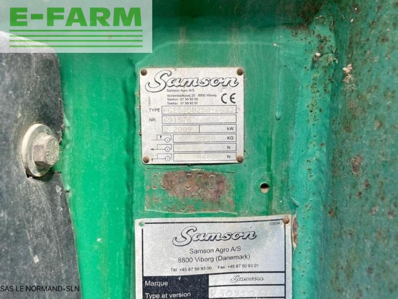 Šķidrmēslu muca Samson pg 25: foto 10