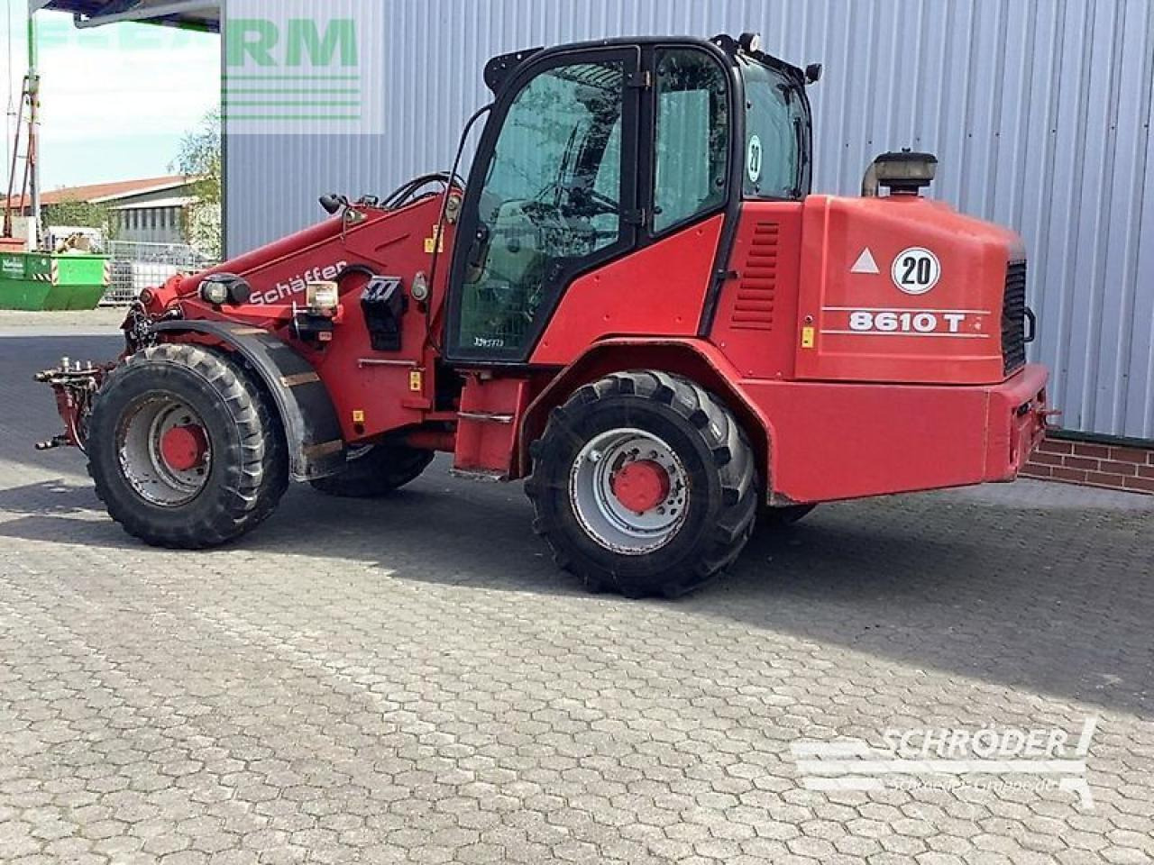 Schäffer 8610 t - Riteņu iekrāvējs: foto 1 Schäffer 8610 t - Riteņu iekrāvējs: foto 1