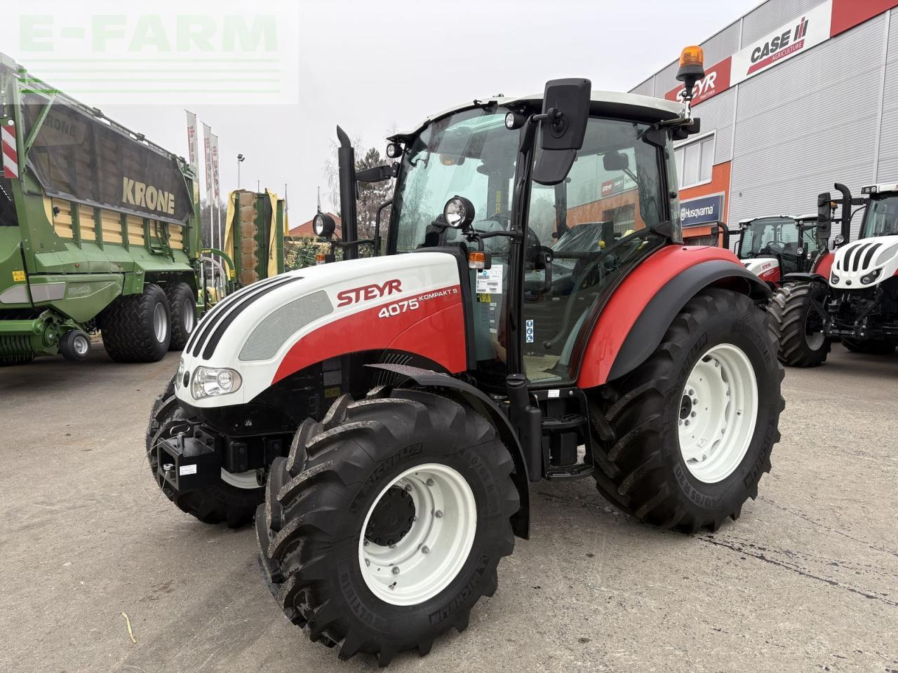 Steyr 4075 kompakt s (stage v) - Traktors: foto 1 Steyr 4075 kompakt s (stage v) - Traktors: foto 1