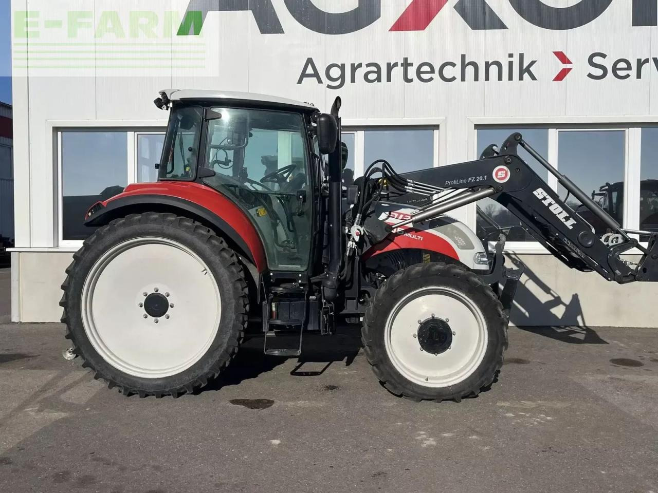 Steyr 4105 multi profi - Traktors: foto 1 Steyr 4105 multi profi - Traktors: foto 1