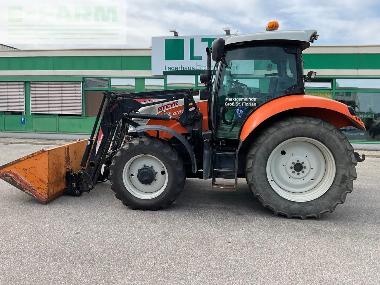 Steyr 4110 Profi - Traktors: foto 2 Steyr 4110 Profi - Traktors: foto 2
