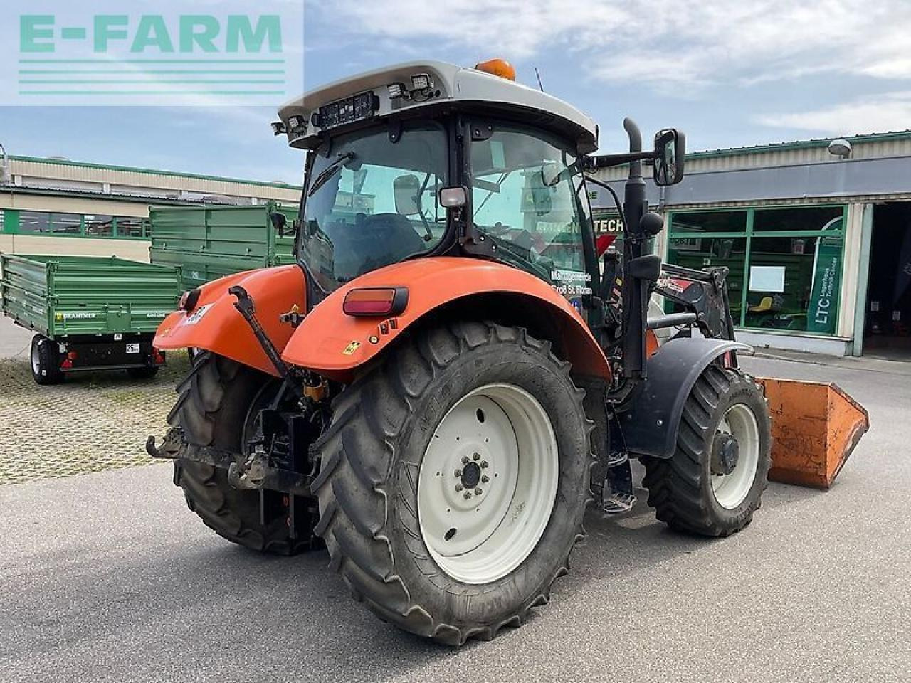 Steyr 4110 profi - Traktors: foto 3 Steyr 4110 profi - Traktors: foto 3
