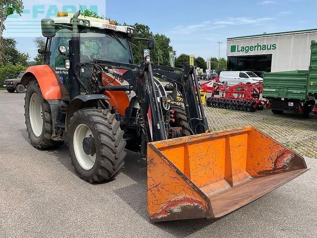 Steyr 4110 profi - Traktors: foto 2 Steyr 4110 profi - Traktors: foto 2