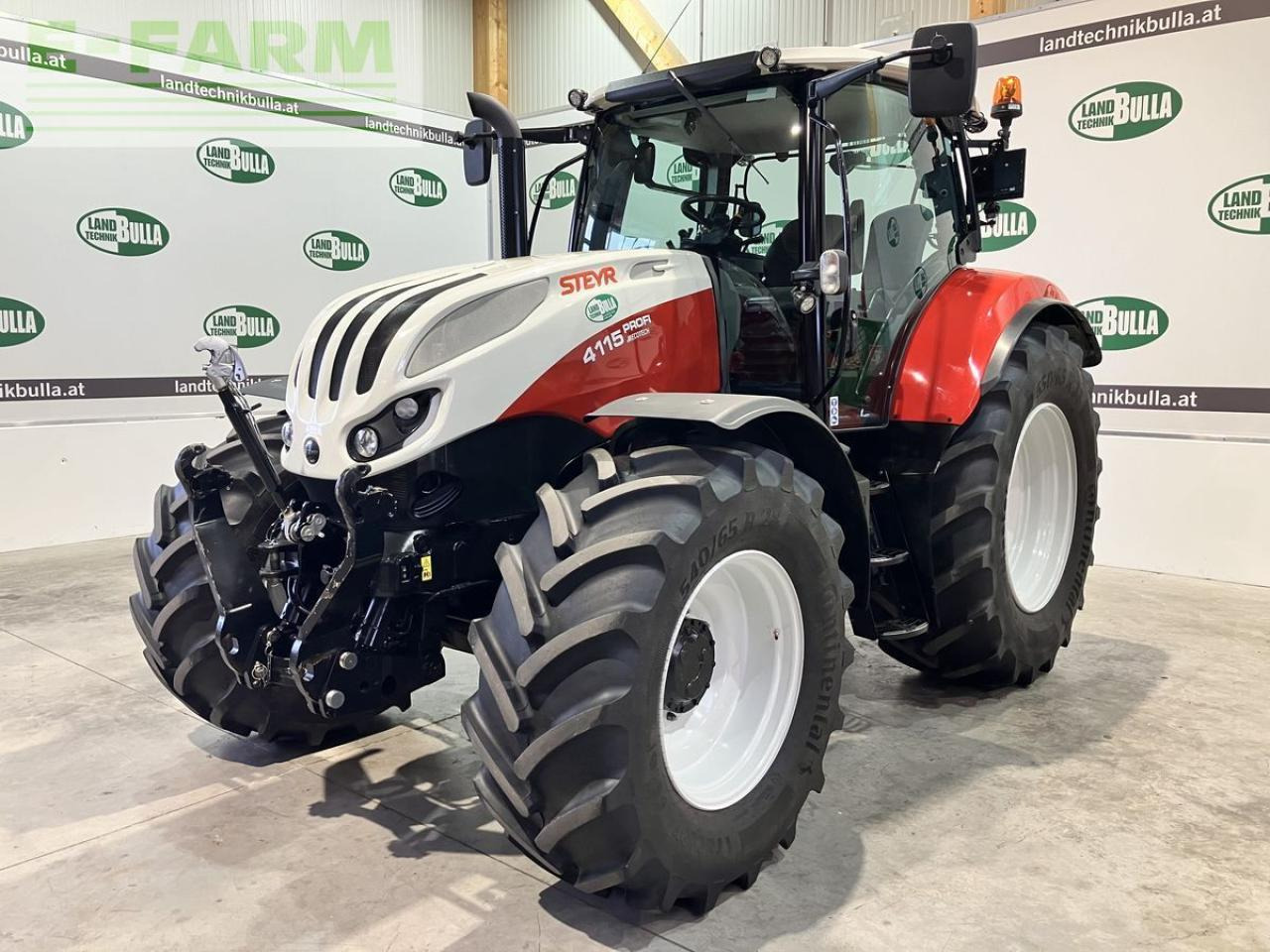 Steyr 4115 profi - Traktors: foto 1 Steyr 4115 profi - Traktors: foto 1