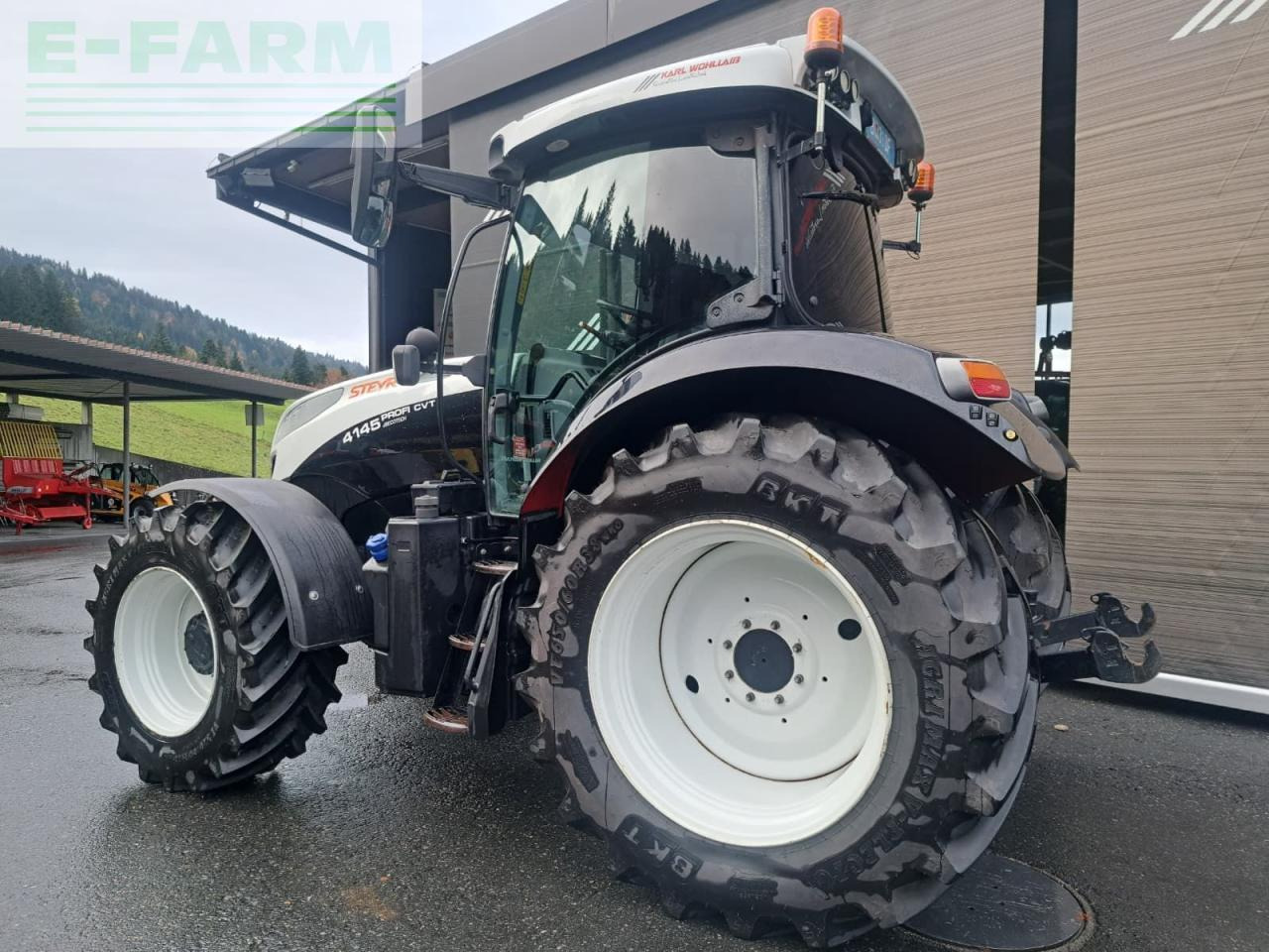 Steyr 4125 profi cvt CVT - Traktors: foto 3 Steyr 4125 profi cvt CVT - Traktors: foto 3