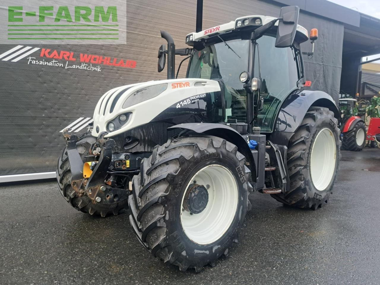 Steyr 4125 profi cvt CVT - Traktors: foto 2 Steyr 4125 profi cvt CVT - Traktors: foto 2