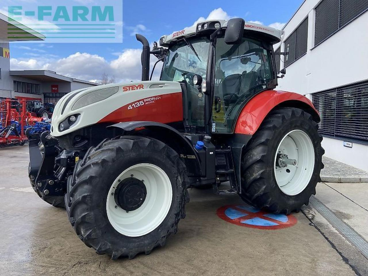 Steyr 4135 profi cvt CVT - Traktors: foto 5 Steyr 4135 profi cvt CVT - Traktors: foto 5