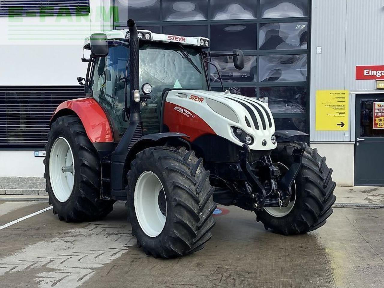 Steyr 4135 profi cvt CVT - Traktors: foto 2 Steyr 4135 profi cvt CVT - Traktors: foto 2