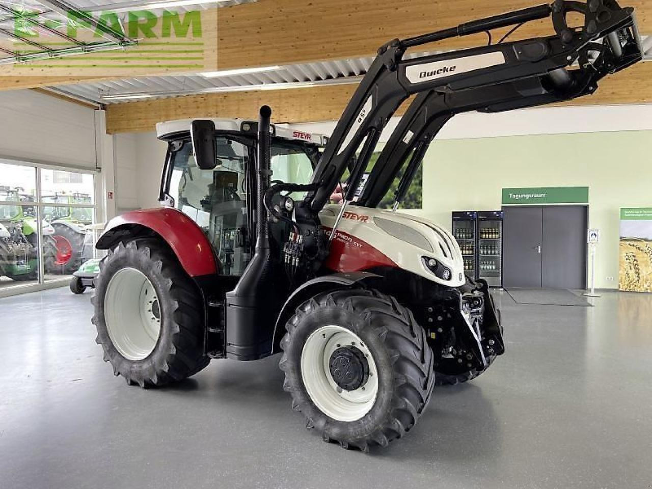 Steyr 4145 profi cvt CVT - Traktors: foto 1 Steyr 4145 profi cvt CVT - Traktors: foto 1