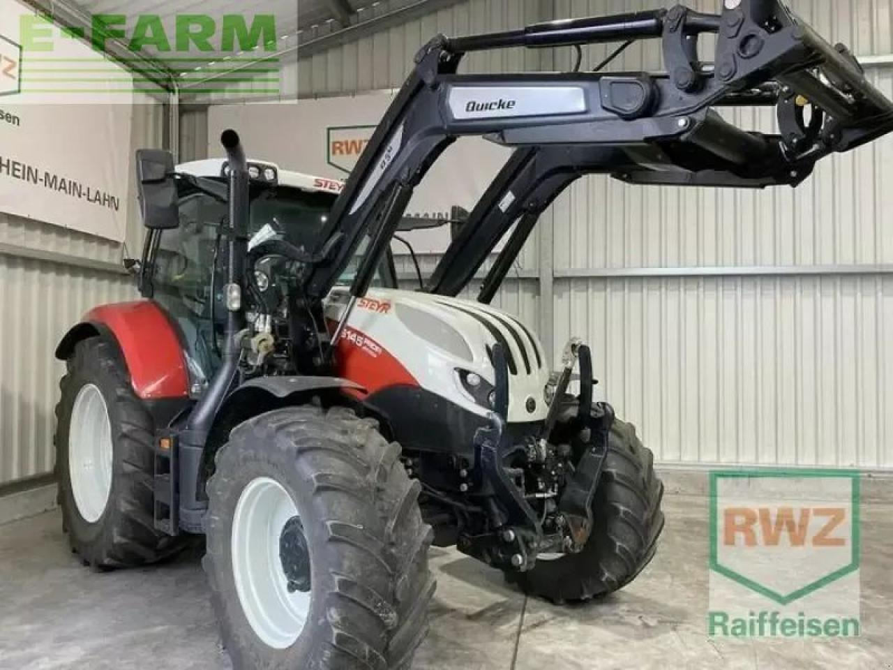 Steyr 6145 profi - Traktors: foto 1 Steyr 6145 profi - Traktors: foto 1