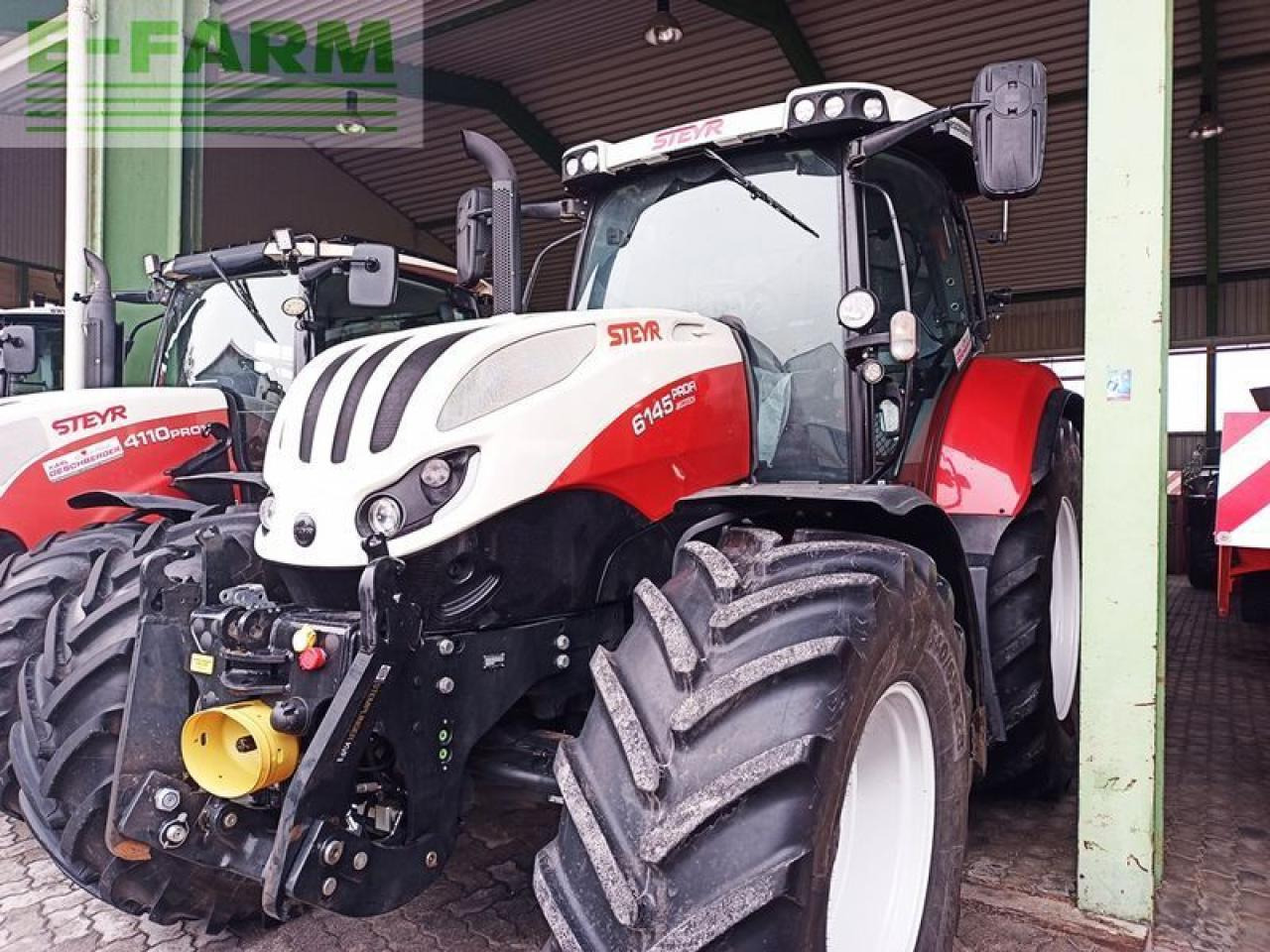 Steyr 6145 profi - Traktors: foto 1 Steyr 6145 profi - Traktors: foto 1