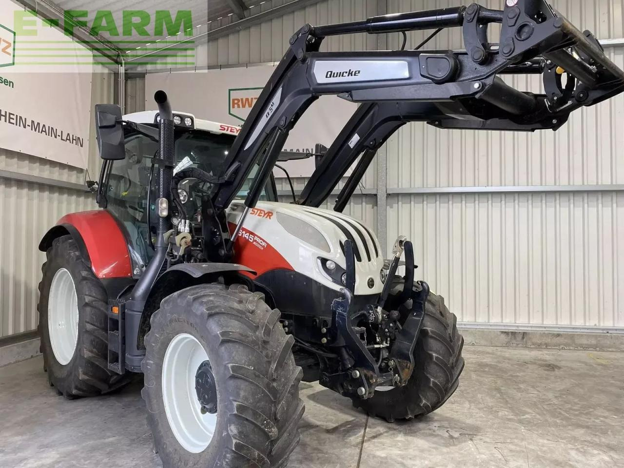 Steyr 6145 profi - Traktors: foto 1 Steyr 6145 profi - Traktors: foto 1
