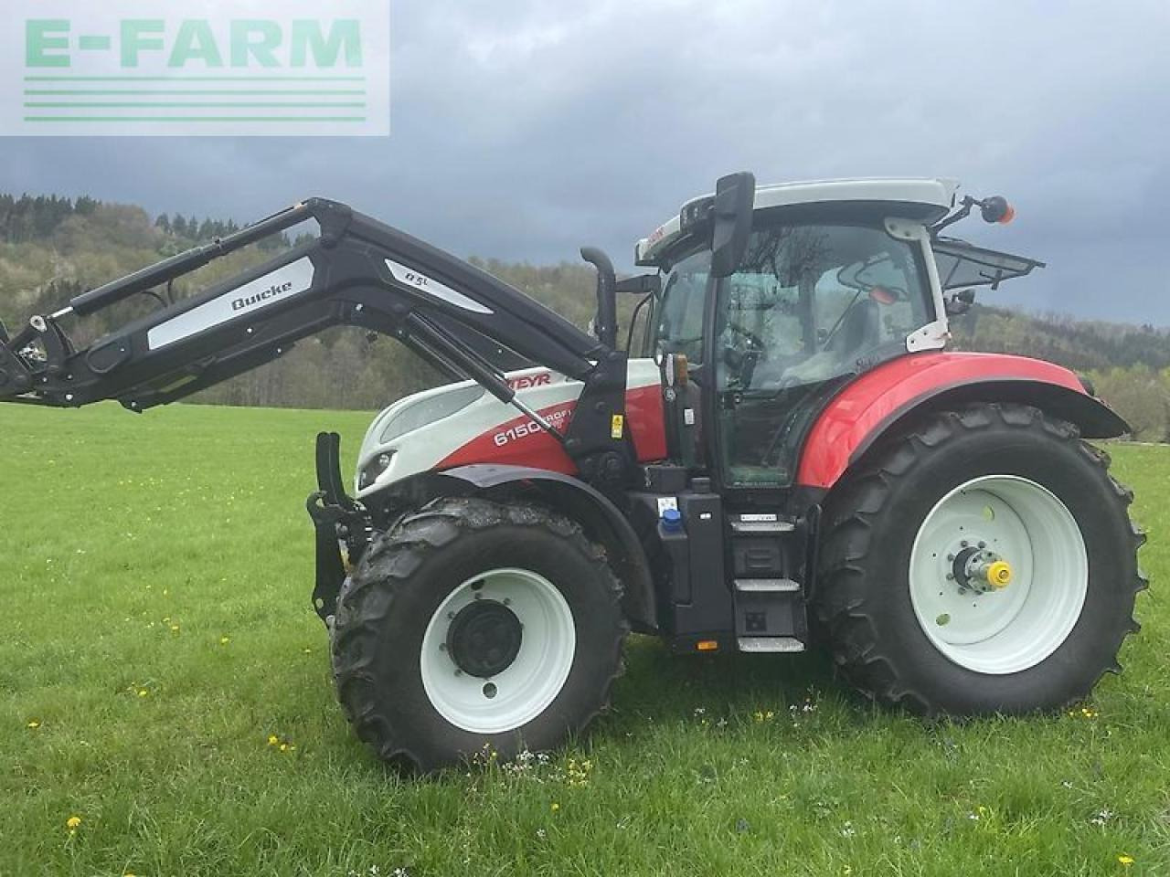 Steyr 6150 cvt profi - Traktors: foto 1 Steyr 6150 cvt profi - Traktors: foto 1