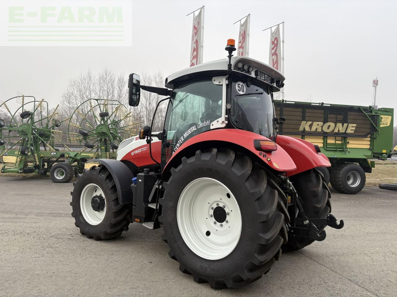 Steyr 6150 profi (stage v) - Traktors: foto 5 Steyr 6150 profi (stage v) - Traktors: foto 5