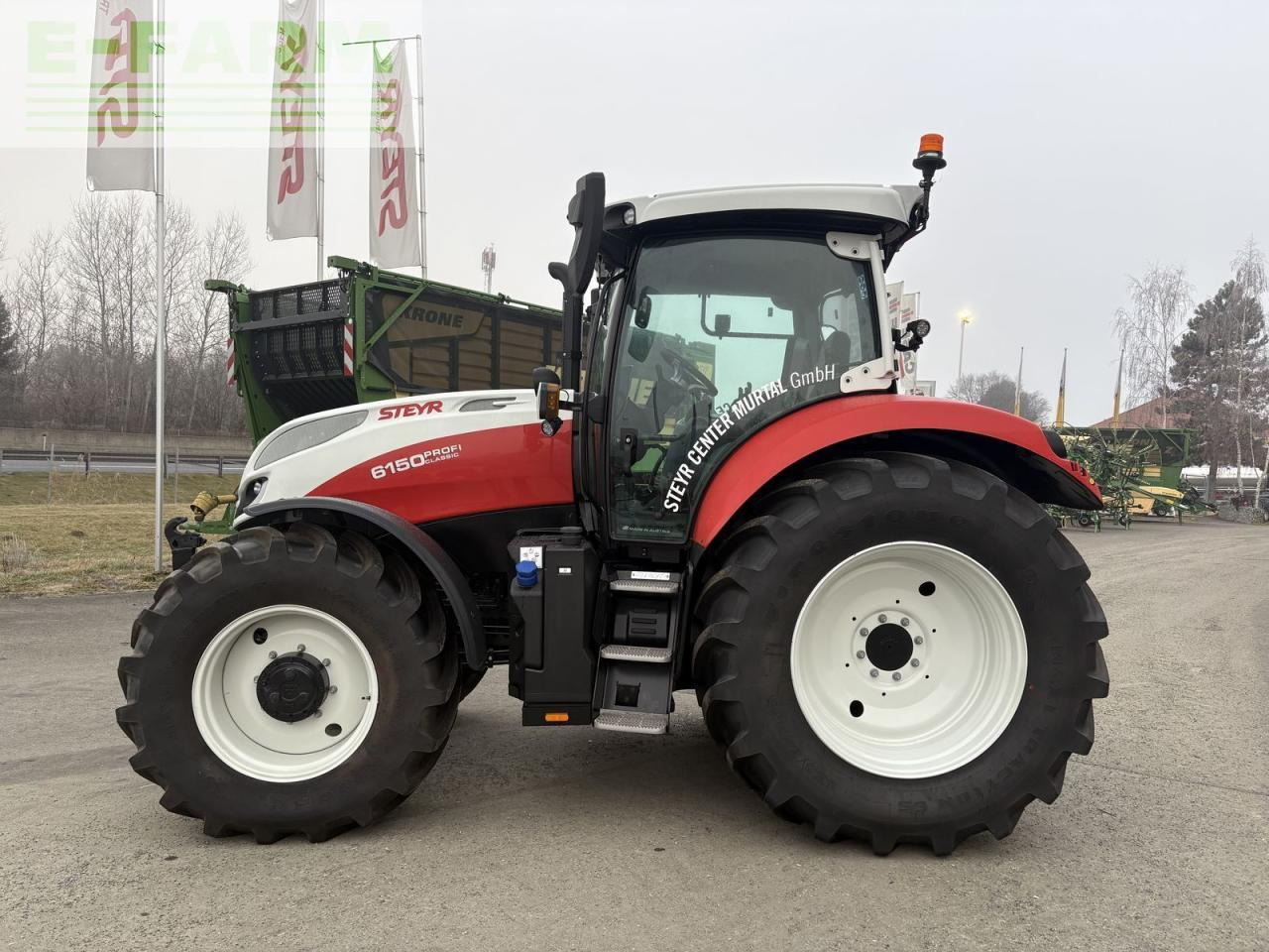 Steyr 6150 profi (stage v) - Traktors: foto 4 Steyr 6150 profi (stage v) - Traktors: foto 4