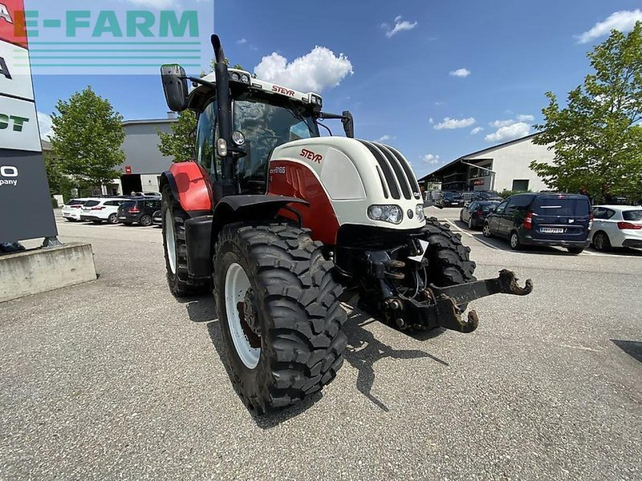Steyr 6165 cvt hi-escr profi - Traktors: foto 4 Steyr 6165 cvt hi-escr profi - Traktors: foto 4