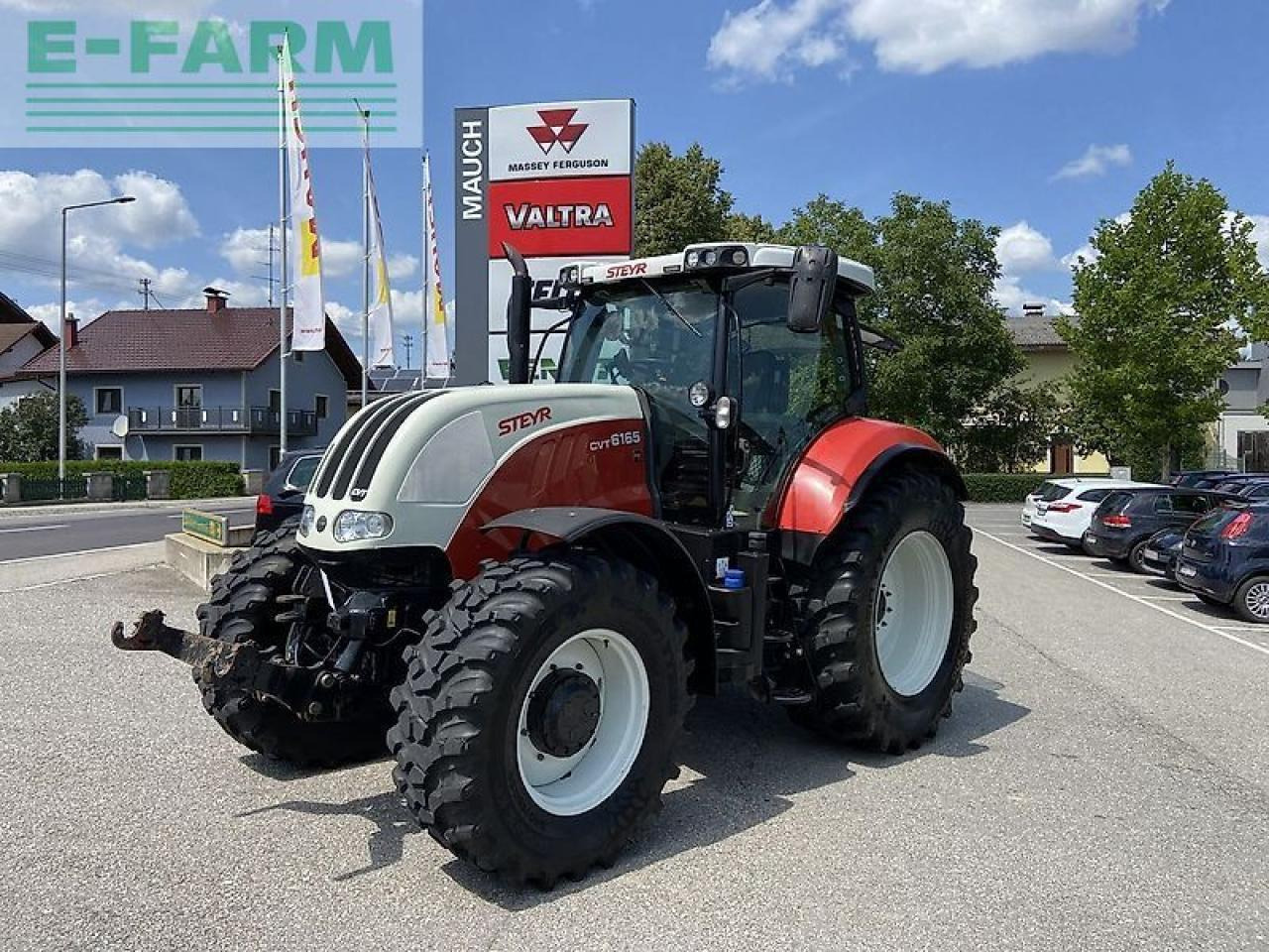 Steyr 6165 cvt hi-escr profi - Traktors: foto 1 Steyr 6165 cvt hi-escr profi - Traktors: foto 1