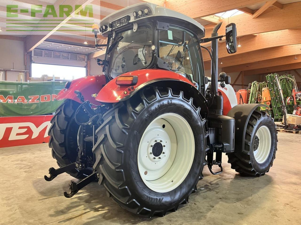 Steyr 6165 cvt hi-escr profi - Traktors: foto 3 Steyr 6165 cvt hi-escr profi - Traktors: foto 3
