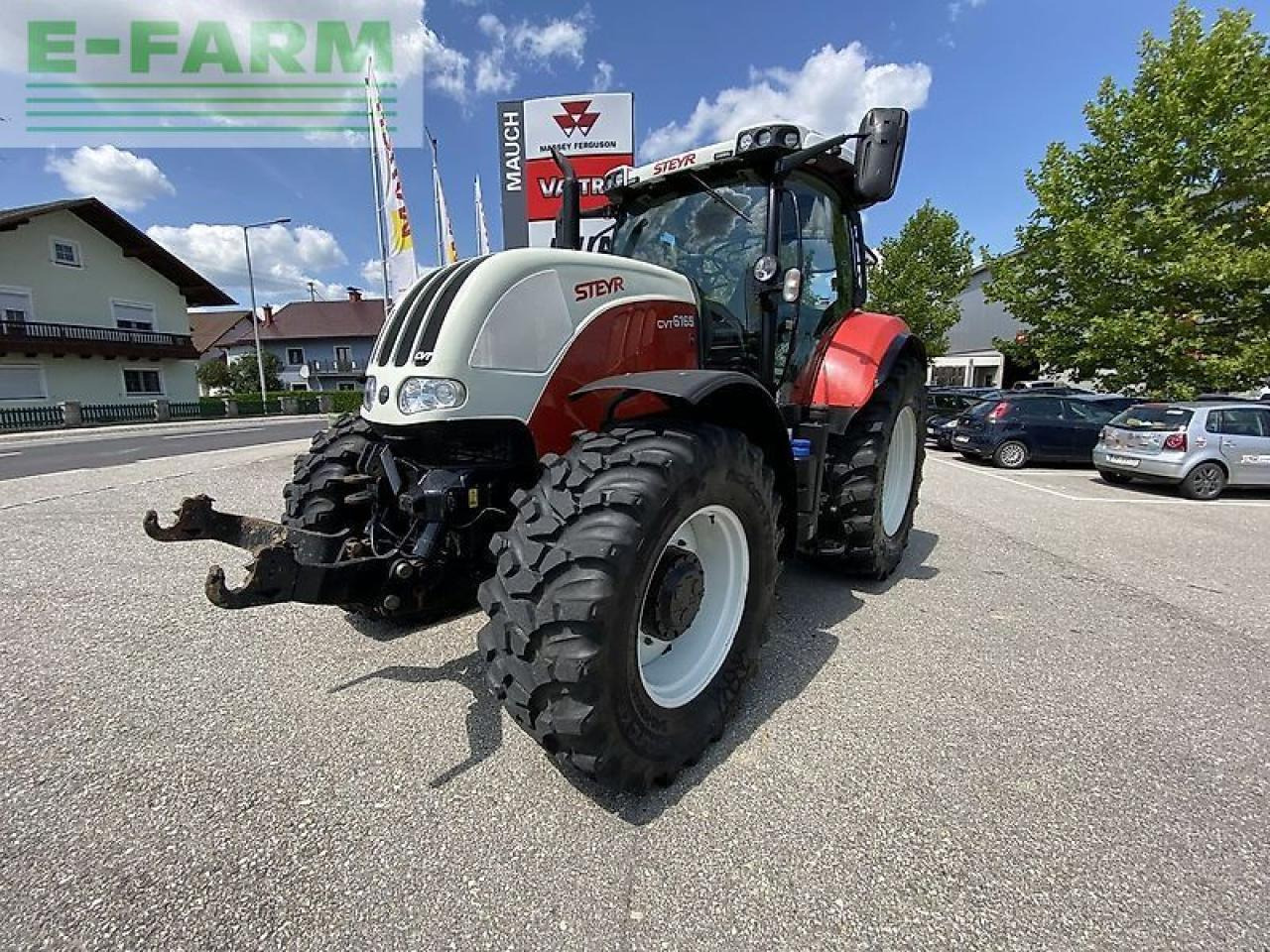 Steyr 6165 cvt hi-escr profi - Traktors: foto 2 Steyr 6165 cvt hi-escr profi - Traktors: foto 2