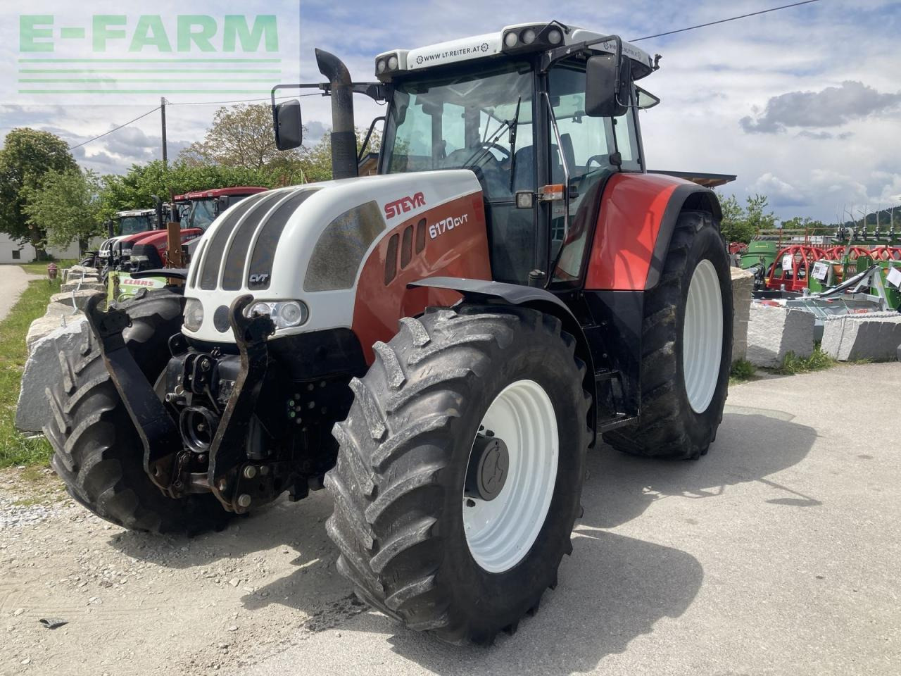 Steyr 6170 cvt profimodell - Traktors: foto 2 Steyr 6170 cvt profimodell - Traktors: foto 2
