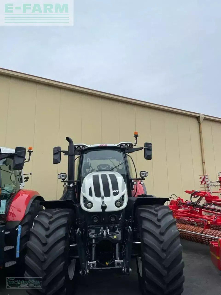 Steyr 6300 terrus cvt inkl. lenkung vf maschine CVT - Traktors: foto 1 Steyr 6300 terrus cvt inkl. lenkung vf maschine CVT - Traktors: foto 1