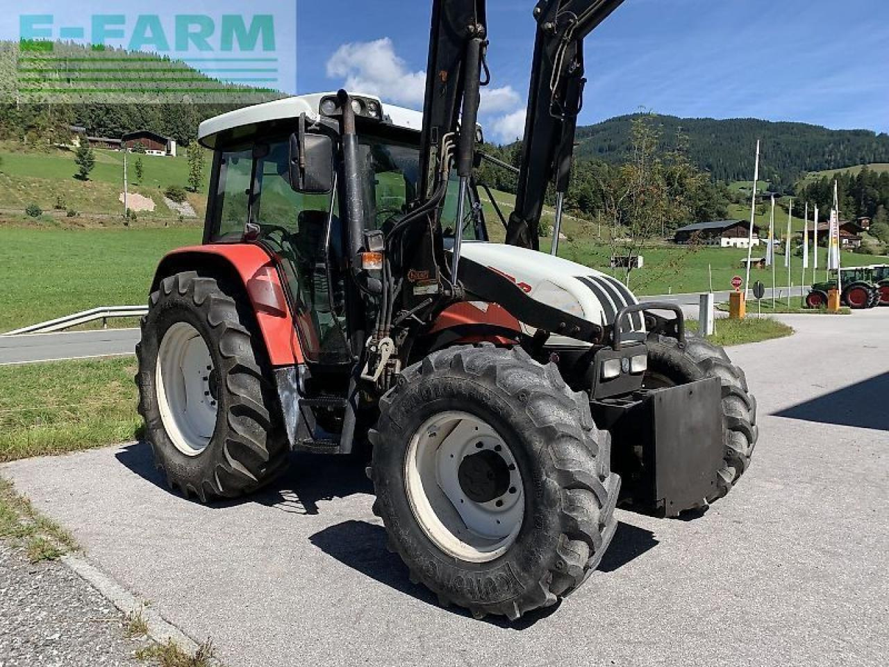 Steyr 9090 + hauer fl - Traktors: foto 5 Steyr 9090 + hauer fl - Traktors: foto 5