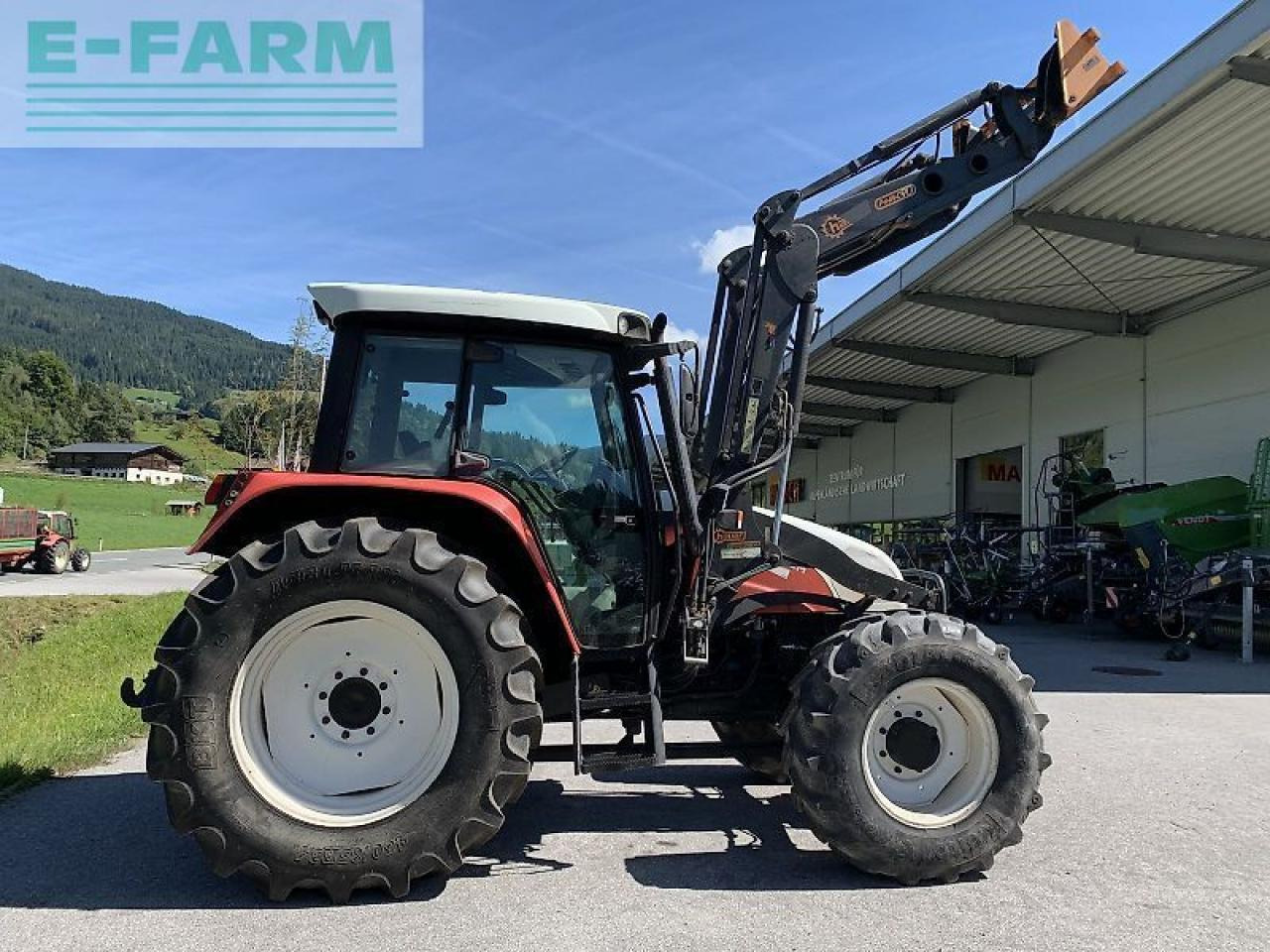 Traktors Steyr 9090 + hauer fl: foto 6