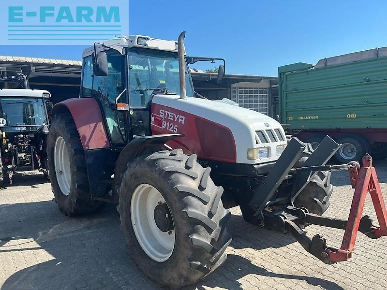 Steyr 9125 - Traktors: foto 2 Steyr 9125 - Traktors: foto 2