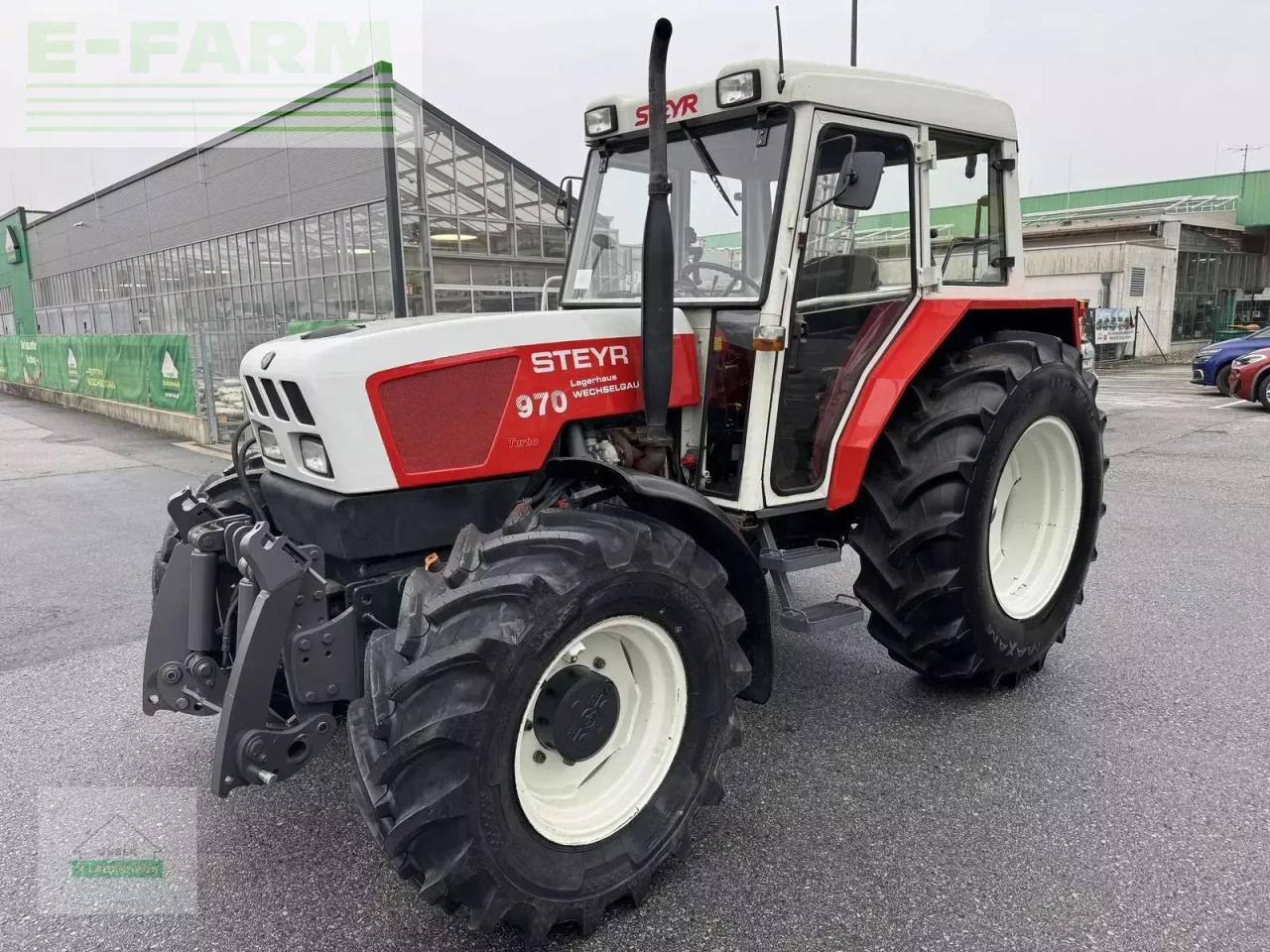 Steyr 970 a t - Traktors: foto 1 Steyr 970 a t - Traktors: foto 1