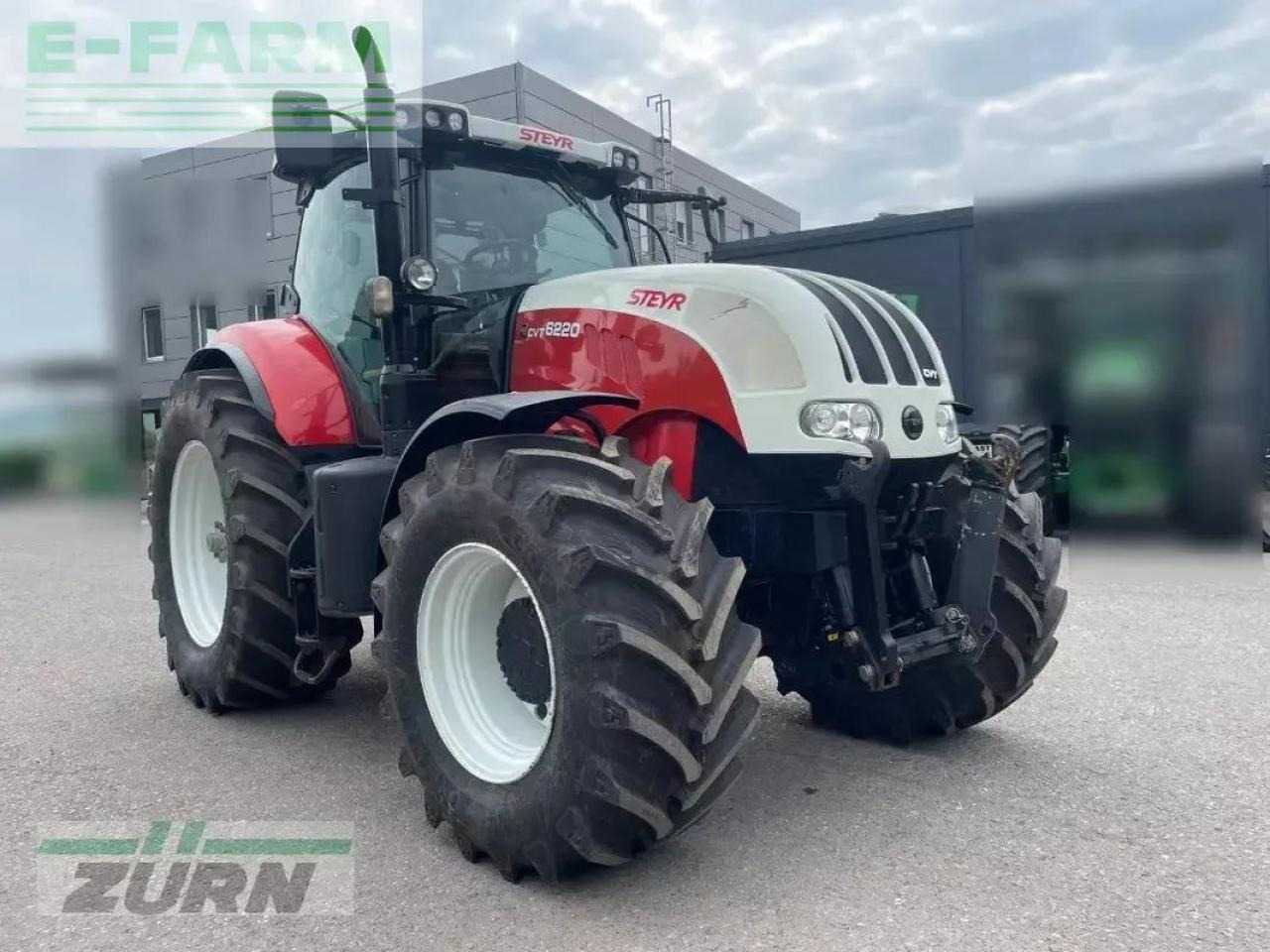 Steyr cvt 6220 - Traktors: foto 1 Steyr cvt 6220 - Traktors: foto 1