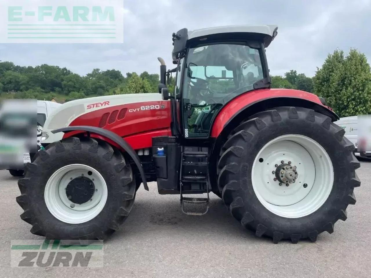 Steyr cvt 6220 - Traktors: foto 2 Steyr cvt 6220 - Traktors: foto 2