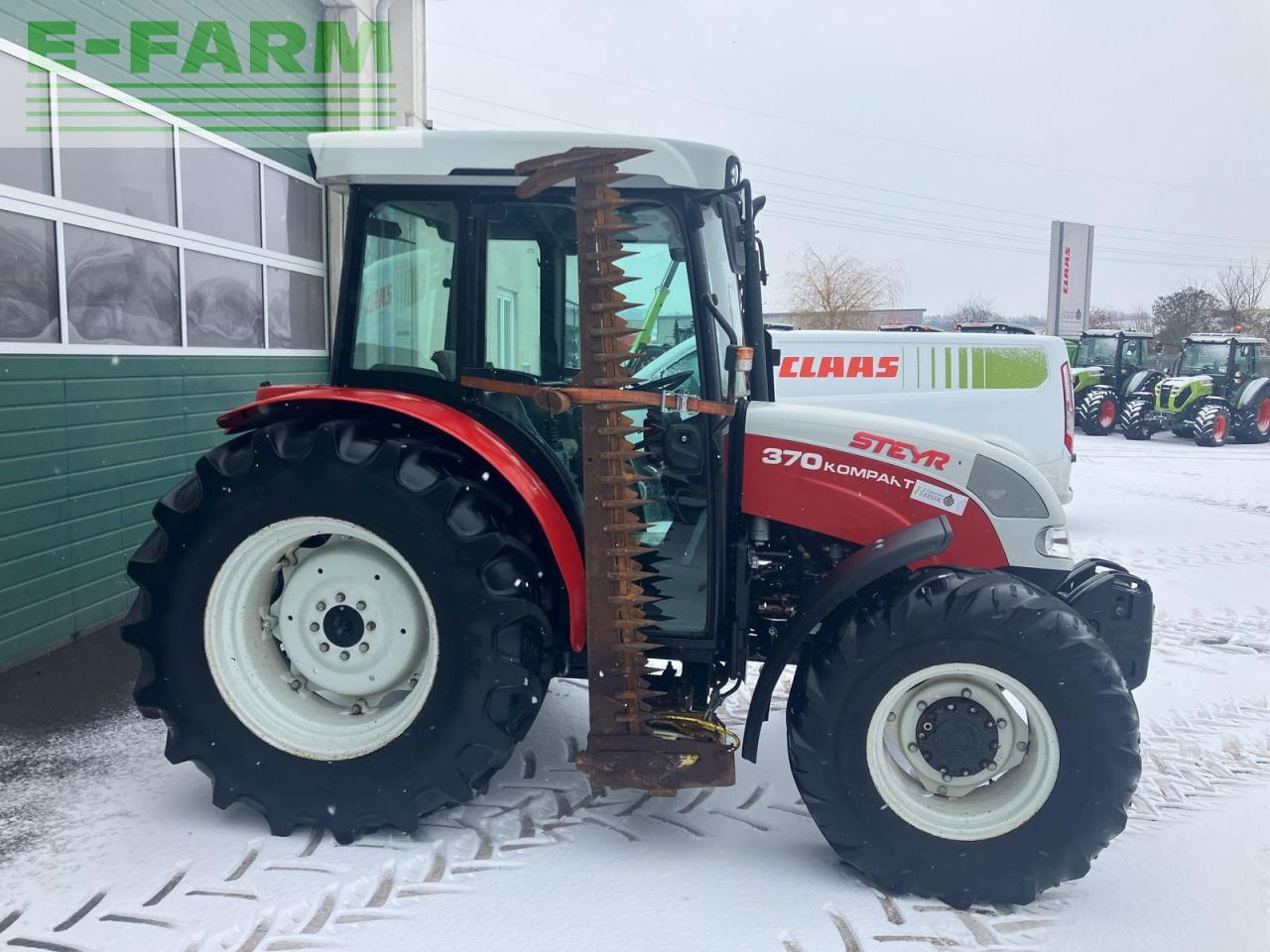 Steyr kompakt 370 a basis - Traktors: foto 4 Steyr kompakt 370 a basis - Traktors: foto 4