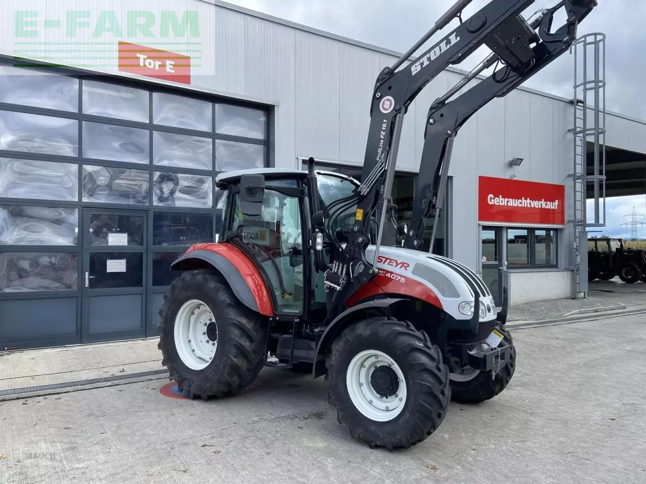 Steyr kompakt 4075 - Traktors: foto 3 Steyr kompakt 4075 - Traktors: foto 3