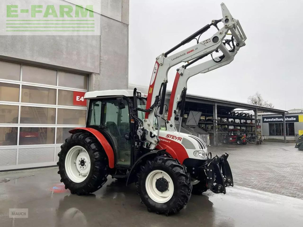 Steyr kompakt 4075 komfort 1 - Traktors: foto 3 Steyr kompakt 4075 komfort 1 - Traktors: foto 3