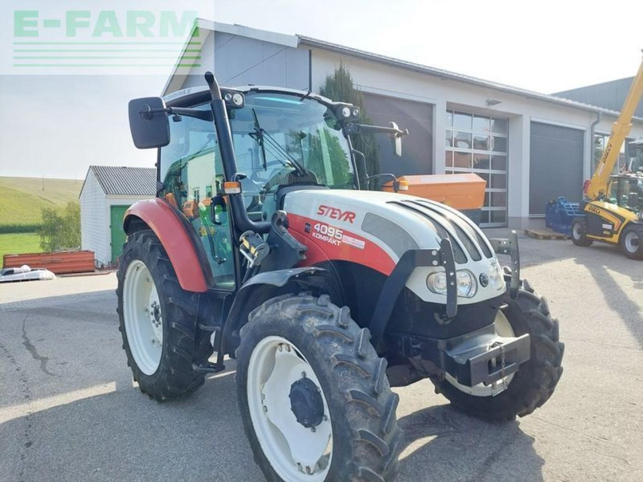 Steyr kompakt 4095 profi 2 - Traktors: foto 3 Steyr kompakt 4095 profi 2 - Traktors: foto 3