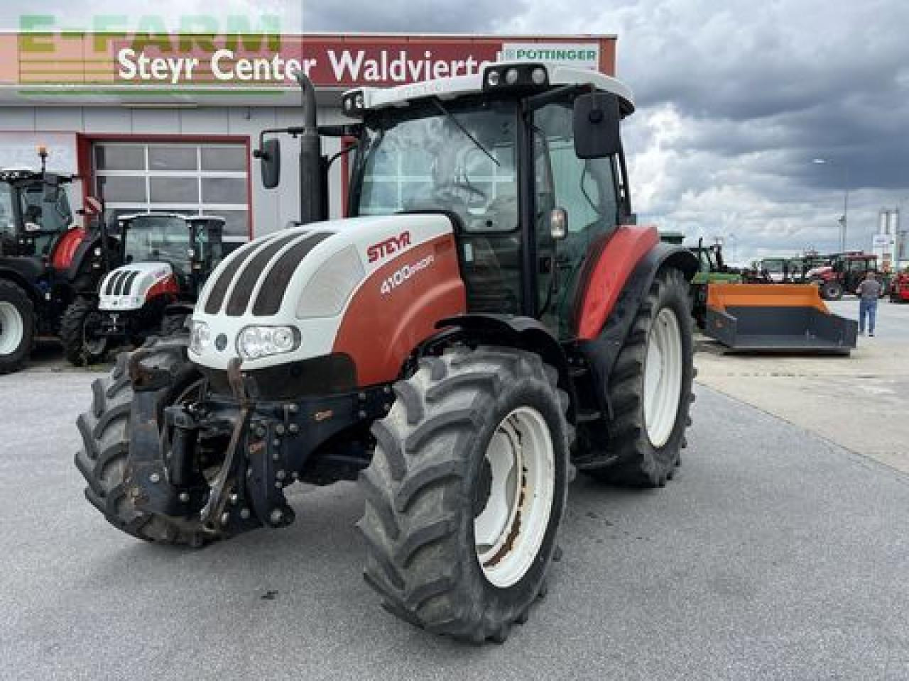 Steyr profi 4100 profimodell - Traktors: foto 1 Steyr profi 4100 profimodell - Traktors: foto 1