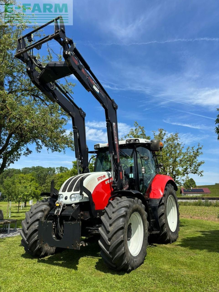 Steyr profi 6125 - Traktors: foto 1 Steyr profi 6125 - Traktors: foto 1