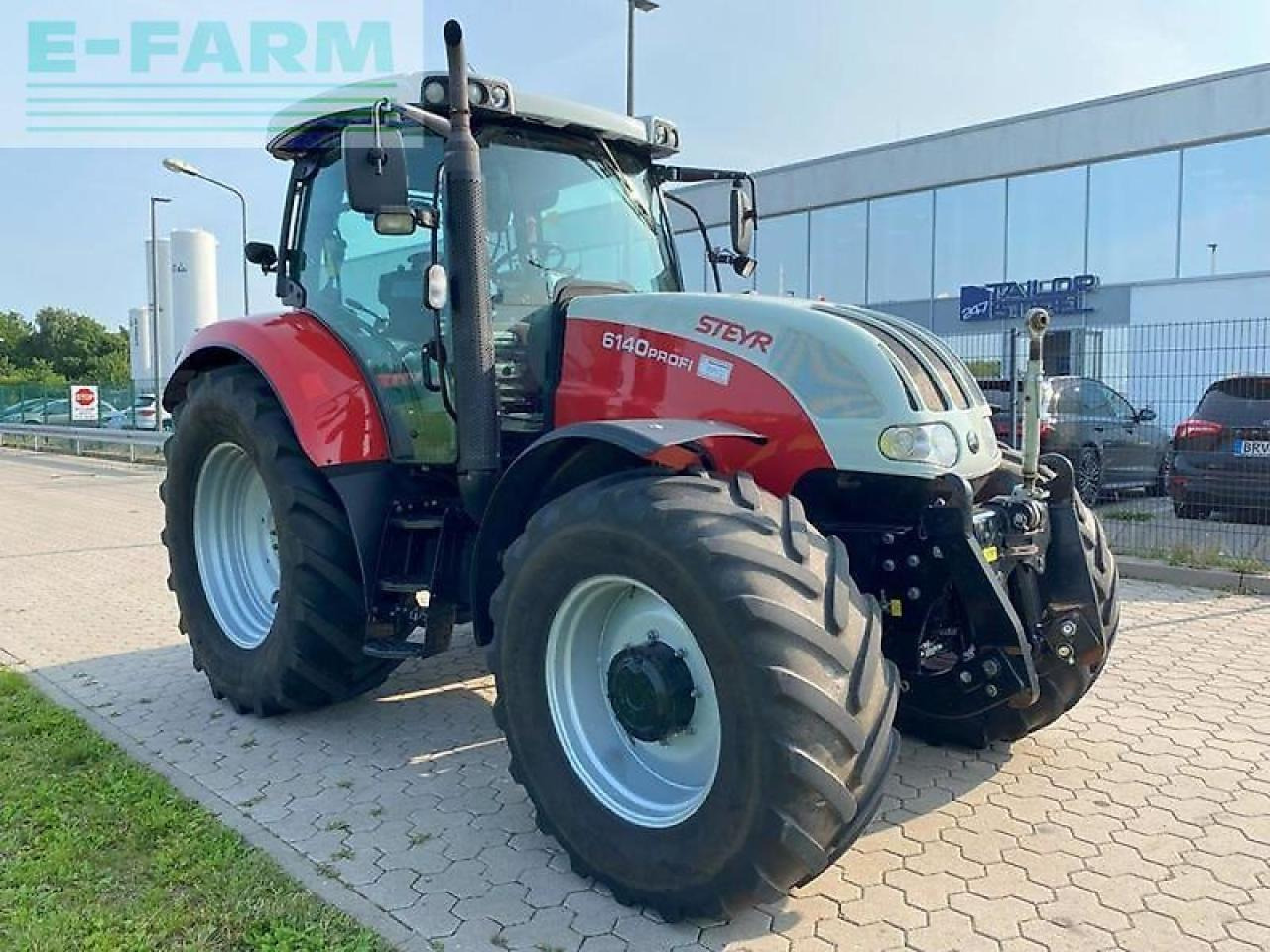 Steyr profi 6140 - Traktors: foto 3 Steyr profi 6140 - Traktors: foto 3